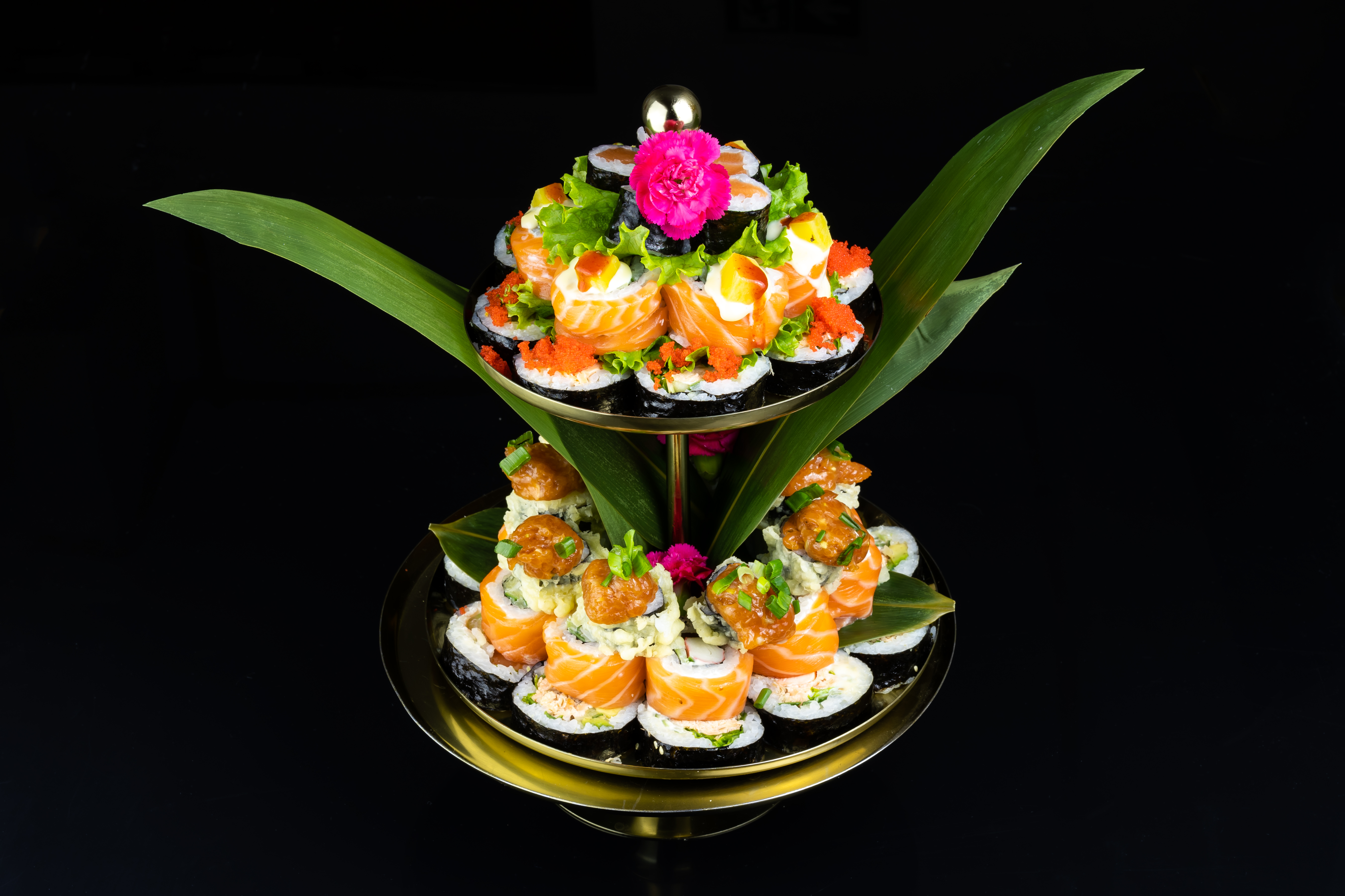 Tort sushi kompozycja kucharza 58 szt